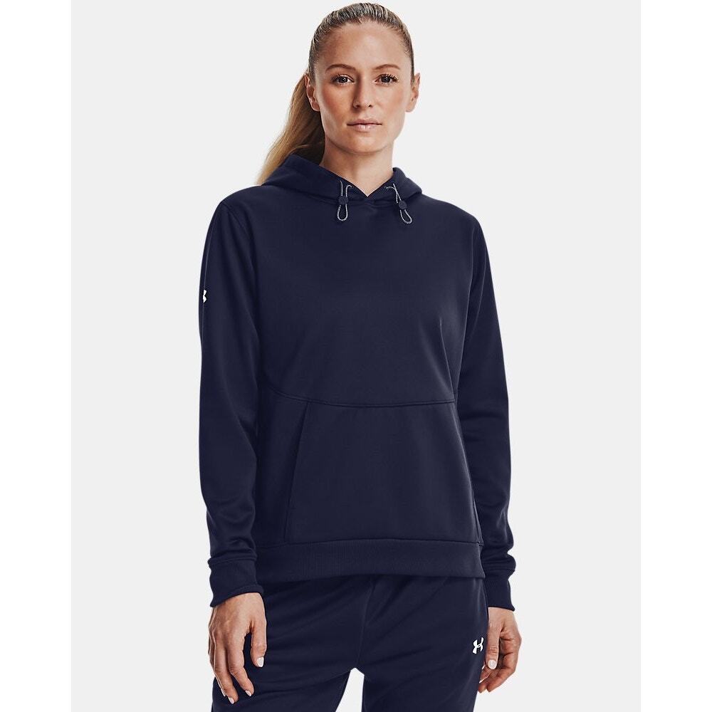 New Under Armour Fleece Storm Blue Hooded XS